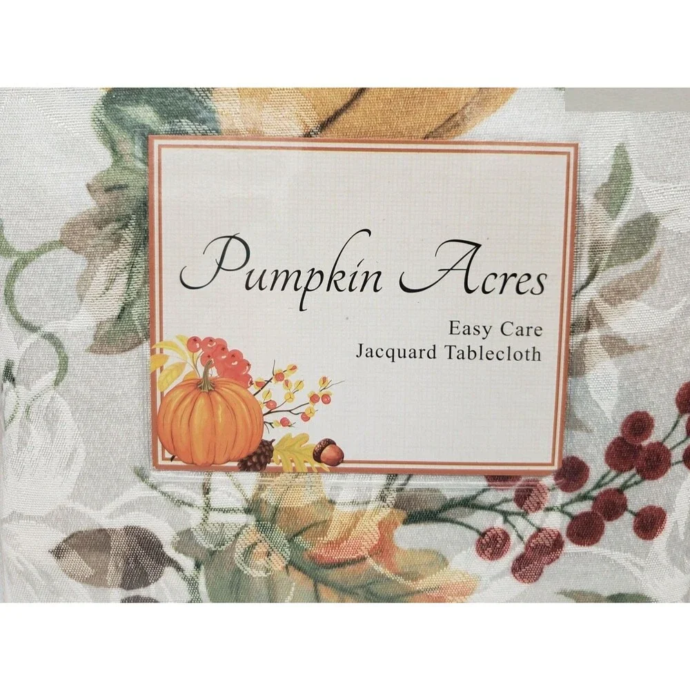 1 Printed Fabric Jacquard Tablecloth,70